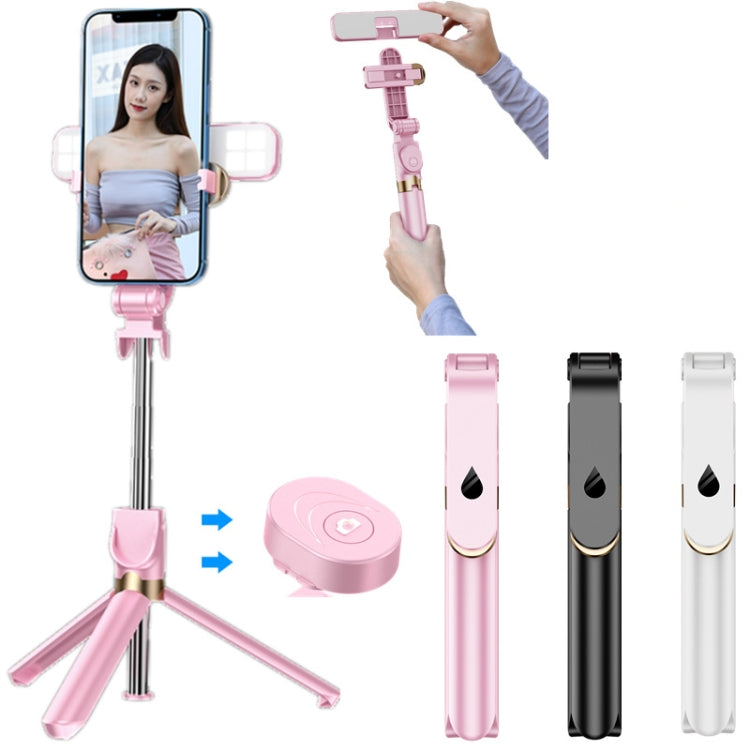 XT06 Live Beauty Bluetooth Tripod Selfie Stick(Pink) - free shipping - PMC TechLife - Order now!