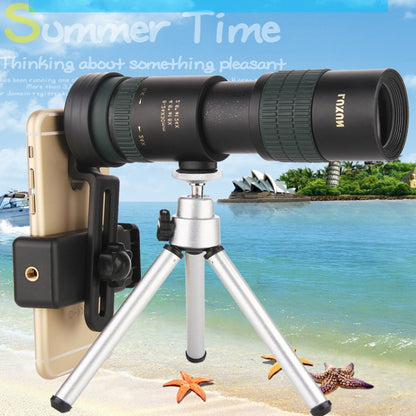 LUXUN 8-24X30 Shimmer Night Vision Single-Cylinder Variation Telescope with Phone Clip & Tripod - Telescope & Microscope by PMC Jewellery | Online Shopping South Africa | PMC Jewellery