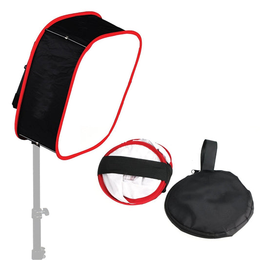 Universal Portabl Collapsible LED Video Light Softbox Diffuser for Yongnuo Godox Photographic Lighting -  by PMC Jewellery | Online Shopping South Africa | PMC Jewellery