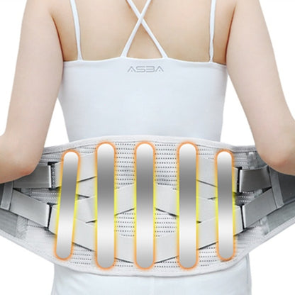 Steel Plate Support Warm And Breathable Waist Belt Waist Orthosis, Size:XXL - Corrector by PMC Jewellery | Online Shopping South Africa | PMC Jewellery