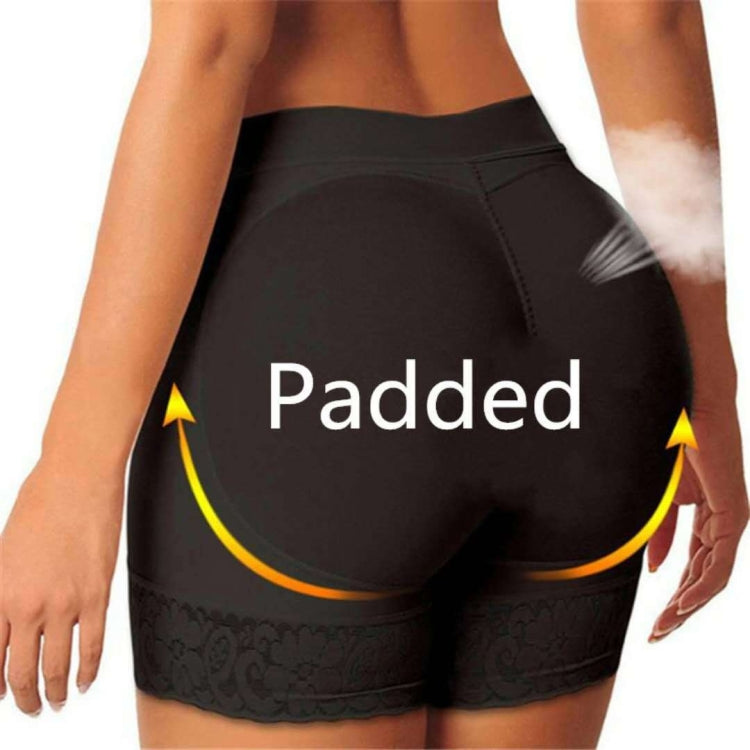 Beautiful Buttocks Fake Butt Lifting Panties Buttocks Lace Shaping Pants, Size: XL(Black) - Fake Butts by PMC Jewellery | Online Shopping South Africa | PMC Jewellery