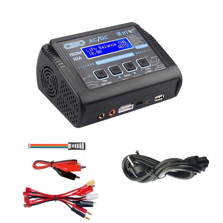 HTRC C150 Smart Balance Charger High Voltage Lithium Battery Charger, EU Plug - Charger by HTRC | Online Shopping South Africa | PMC Jewellery | Buy Now Pay Later Mobicred