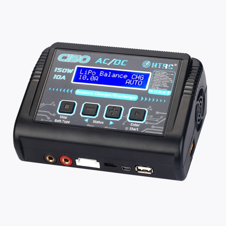 HTRC C150 Smart Balance Charger High Voltage Lithium Battery Charger, EU Plug - Charger by HTRC | Online Shopping South Africa | PMC Jewellery | Buy Now Pay Later Mobicred