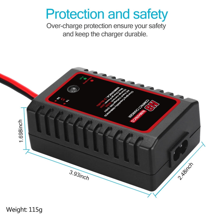 HTRC N8 Ni-MH Ni-Cr Battery Charger Smart Balance Charger, EU Plug - Charger by HTRC | Online Shopping South Africa | PMC Jewellery | Buy Now Pay Later Mobicred