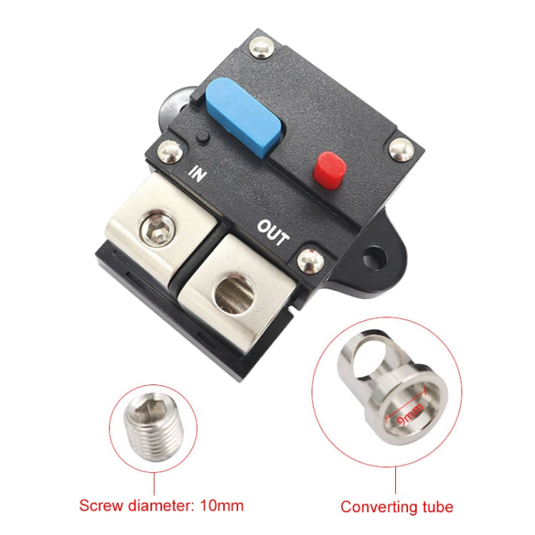 300A Auto Circuit Breaker Car Audio Fuse Holder Power Insurance Automatic Switch(Blue) - Fuse by PMC Jewellery | Online Shopping South Africa | PMC Jewellery