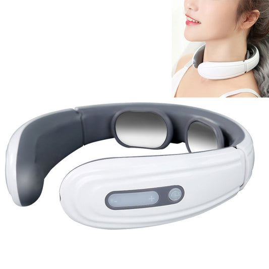 Intelligent Wireless Electromagnetic Pulse Cervical Spine Physiotherapy Instrument Neck Protector(White) - Massage & Relaxation by PMC Jewellery | Online Shopping South Africa | PMC Jewellery