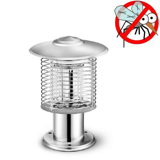 Outdoor Courtyard Garden Waterproof Outdoor Mosquito Repellent Lamp, Color:388Q Silver - Outdoor Insect Repellent by PMC Jewellery | Online Shopping South Africa | PMC Jewellery