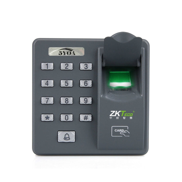 ZKTeco X6 Fingerprint All-in-one Password Swipe Access Control Machine Intelligent Office Access Control System - Attendance System by PMC Jewellery | Online Shopping South Africa | PMC Jewellery