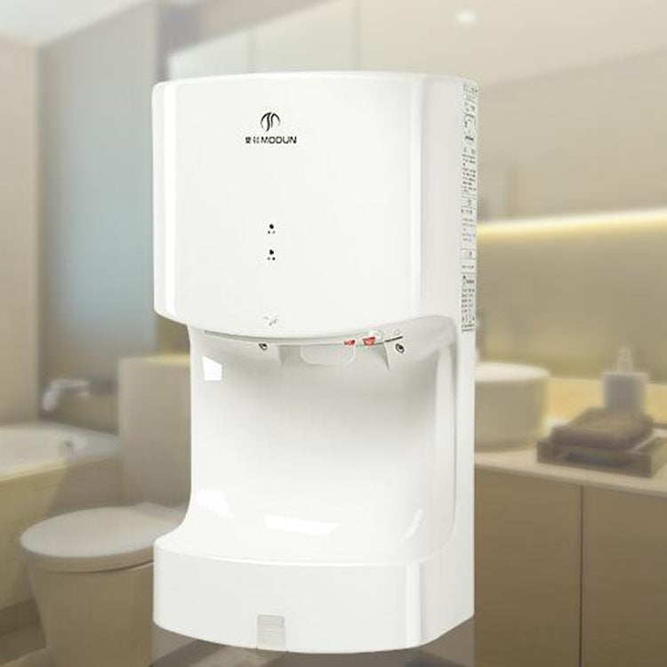 MODUN High Speed Fully Automatic Induction Intelligence Hand Dryer Hot and Cold Hand Dryer for Toilet, size:250*165*470MM(white) - Dryers & Accessories by MODUN | Online Shopping South Africa | PMC Jewellery | Buy Now Pay Later Mobicred