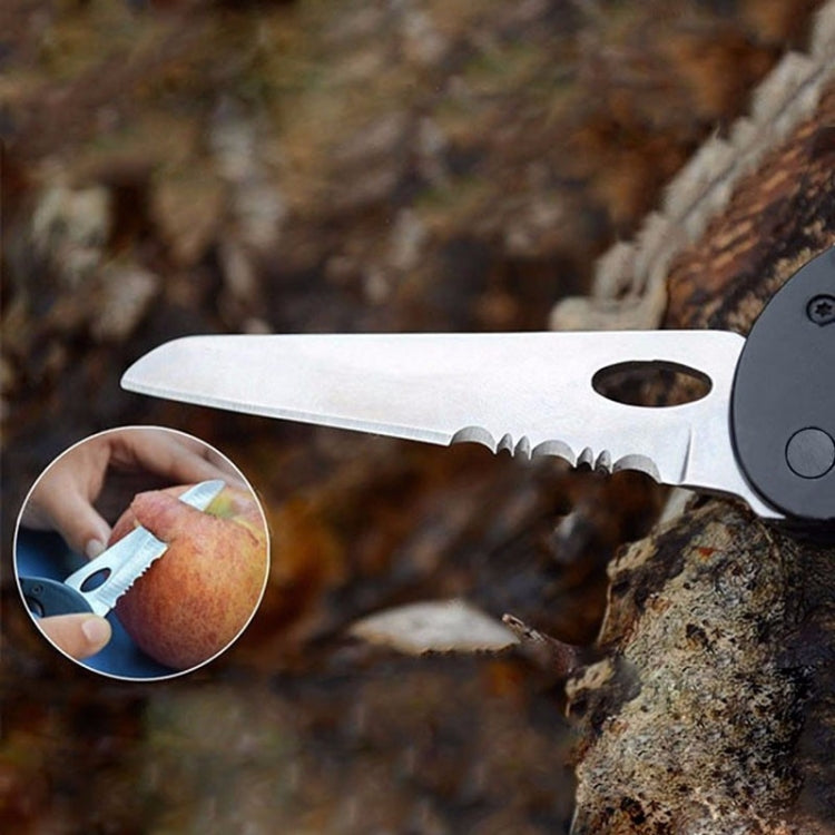 External Multi-function Carabiner D-type Hanging Keychain - Mountaineering Outfit by PMC TechLife | Online Shopping South Africa | PMC TechLife