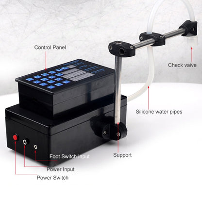 Electrical Liquid Filling Machine Digital Pump Bottled Water Filler, Large Flow Model Flow Rate: 3.5L/min(black) - Drinking Tools by PMC Jewellery | Online Shopping South Africa | PMC Jewellery