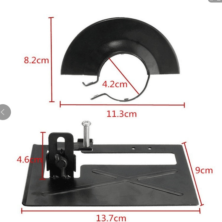Angle Grinder Special Cutting Bracket Protective Cover Angle Grinder Cutting Machine Accessories, Model:Angle grinder balance seat - Abrasive Tools & Accessories by PMC TechLife | Online Shopping South Africa | PMC TechLife