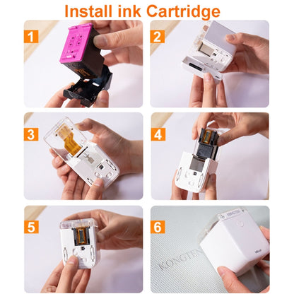 Mbrush Handheld Printer Custom Content Portable Full Color Inkjet Printer with Ink Cartridges - Printer by PMC Jewellery | Online Shopping South Africa | PMC Jewellery