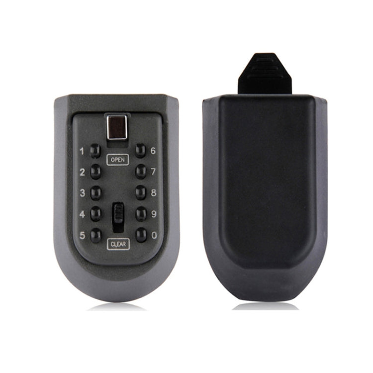 KS-004 Combination Lock Key Box Alloy Button Wall-Mounted Shield-Shaped Combination Box - Safety Box by PMC TechLife | Online Shopping South Africa | PMC TechLife