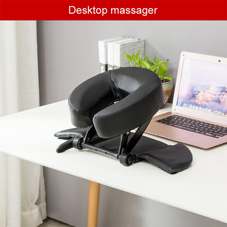Adjustable Headrest Face Pillow Family Massage Beauty Cradle Rest Pad For Desk(Black Color) - Cushions & Pillows by PMC Jewellery | Online Shopping South Africa | PMC Jewellery