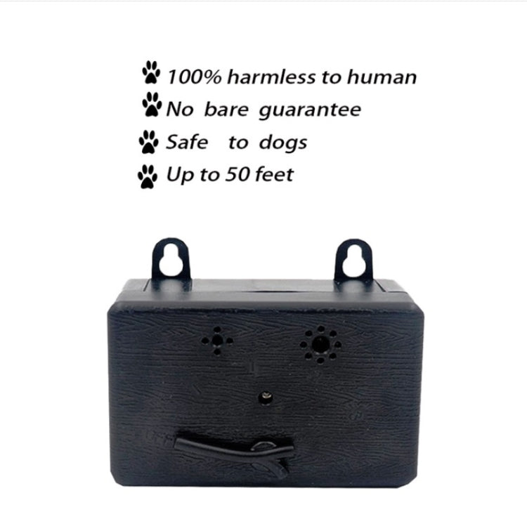 Ultrasonic Dog Repeller Pet Automatic Bark Stopper Dog Training Supplies, Specification: CSB19 (Battery Type)(Black) - Training Aids by PMC TechLife | Online Shopping South Africa | PMC TechLife | Buy Now Pay Later Mobicred