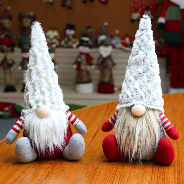 Christmas Decorations Santa Claus Faceless Doll Decoration Gift(Gray) - Christmas Dolls by PMC TechLife | Online Shopping South Africa | PMC TechLife | Buy Now Pay Later Mobicred
