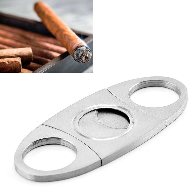 Stainless Steel Cigar Scissors Smoking Accessories Cutting Tools Metal Cigar Scissors - Cigarette Box & Ashtrays by PMC Jewellery | Online Shopping South Africa | PMC Jewellery