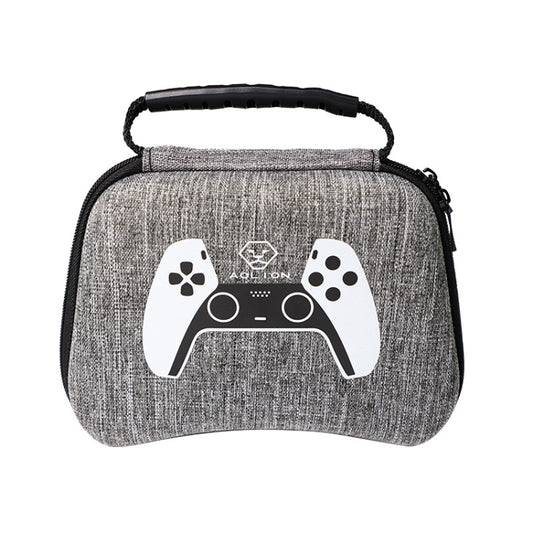 3 PCS AOLION Game Handle Waterproof EVA Storage Bag Hard Shell Bag For PS5/PS4(Gray) - Bags by PMC Jewellery | Online Shopping South Africa | PMC Jewellery