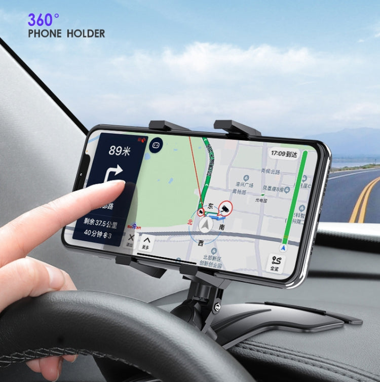 Car Mobile Phone Holder Car Dashboard Rearview Mirror Navigation Bracket With Stop Sign - free shipping - PMC TechLife - Order now!