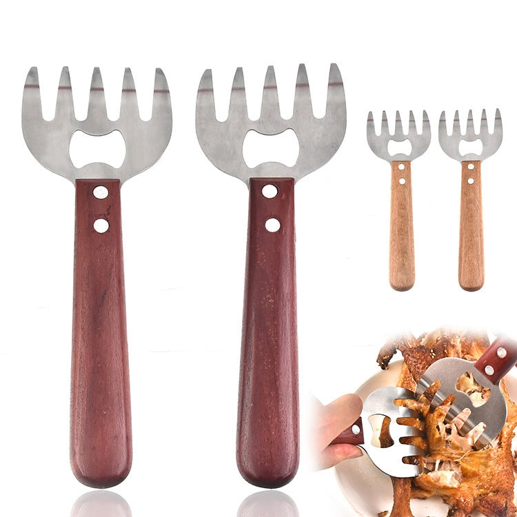 2 PCS  Bear Claw Meat Divider Barbecue Tool Multifunctional Meat Shredder(Primary Colors) - Gadgets by PMC TechLife | Online Shopping South Africa | PMC TechLife