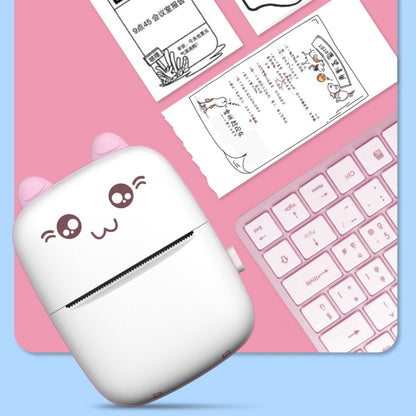 C9 Mini Thermal Printer Bluetooth Photo Printer Student Homework Mistakes Collections Printer(English Version Pink) - Printer by PMC Jewellery | Online Shopping South Africa | PMC Jewellery