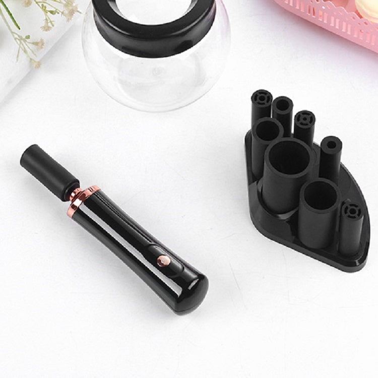 Makeup Brush Cleaner the Glue Dispenser Electric Quick-drying Instrument(Black) - Tools by PMC Jewellery | Online Shopping South Africa | PMC Jewellery