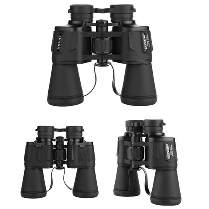 Luxun 20X50 Outdoor Binoculars  Low Light Night Vision Non-Infrared High Power Binoculars(Black) - Binoculars by LUXUN | Online Shopping South Africa | PMC Jewellery | Buy Now Pay Later Mobicred