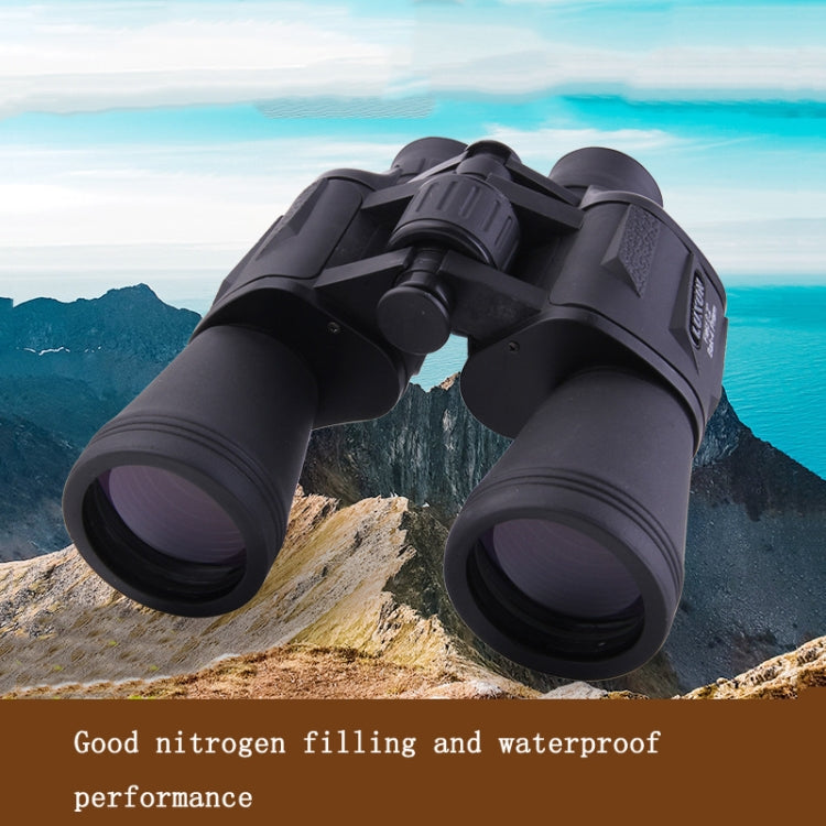 Luxun 20X50 Outdoor Binoculars  Low Light Night Vision Non-Infrared High Power Binoculars(Black) - Binoculars by LUXUN | Online Shopping South Africa | PMC Jewellery