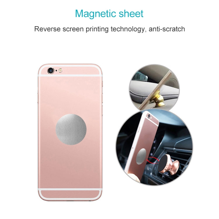 20 PCS Metal Plate Disk Iron Sheet For Magnetic Car Phone Stand Holder(35x0.3mm) - Hand-Sticking Bracket by PMC Jewellery | Online Shopping South Africa | PMC Jewellery