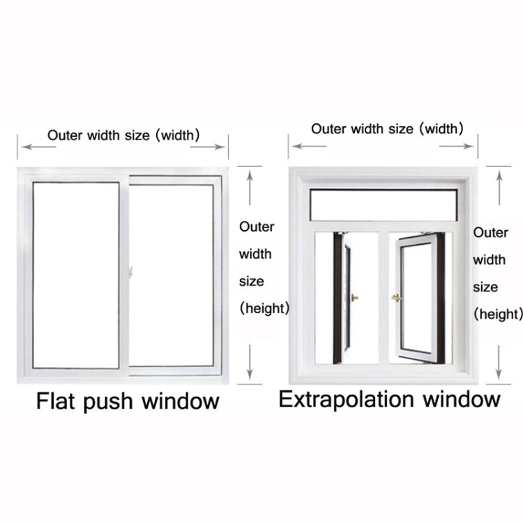 Window Windproof Warm Film Indoor Air Leakage Soundproof Double-Layer Insulation, Specification: 1.2x1.5M - Door & Window Films by PMC TechLife | Online Shopping South Africa | PMC TechLife