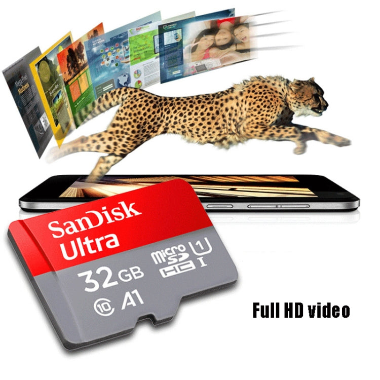 SanDisk A1 Monitoring Recorder SD Card High Speed Mobile Phone TF Card Memory Card, Capacity: 512GB-100M/S - Micro SD Card by SanDisk | Online Shopping South Africa | PMC Jewellery | Buy Now Pay Later Mobicred