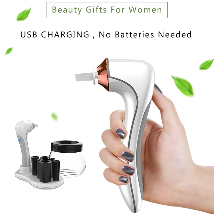 Electric Scrubber Make-Up Brush Cleaning Machine Automatic Dryer USB Rechargeable Make-Up Brush Cleaner(White) - Tools by PMC Jewellery | Online Shopping South Africa | PMC Jewellery