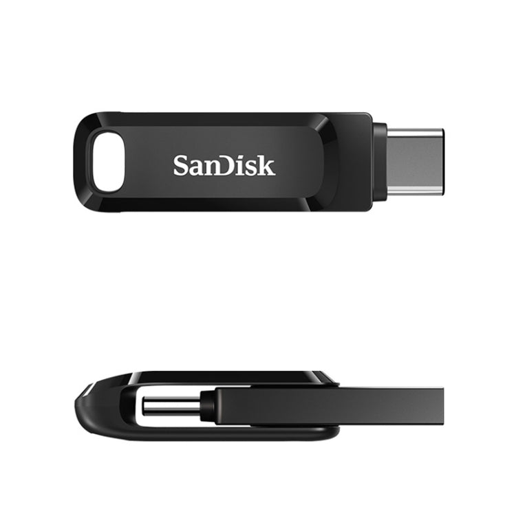 SanDisk Type-C + USB 3.1 Interface OTG High Speed Computer Phone U Disk, Colour: SDDDC3 Black Plastic Shell, Capacity: 128GB - USB Flash Drives by SanDisk | Online Shopping South Africa | PMC Jewellery | Buy Now Pay Later Mobicred