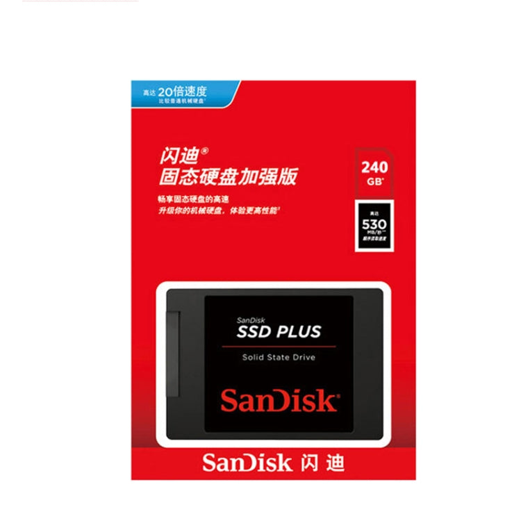 SanDisk SDSSDA 2.5 inch Notebook SATA3 Desktop Computer Solid State Drive, Capacity: 1TB - External Solid State Drives by SanDisk | Online Shopping South Africa | PMC Jewellery | Buy Now Pay Later Mobicred