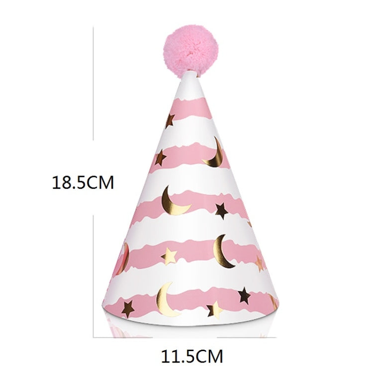 20 PCS Cute Children Bronzing Birthday Hats Cake Baking Decoration Party Hats Unicorn - Holiday Decorations by PMC Jewellery | Online Shopping South Africa | PMC Jewellery