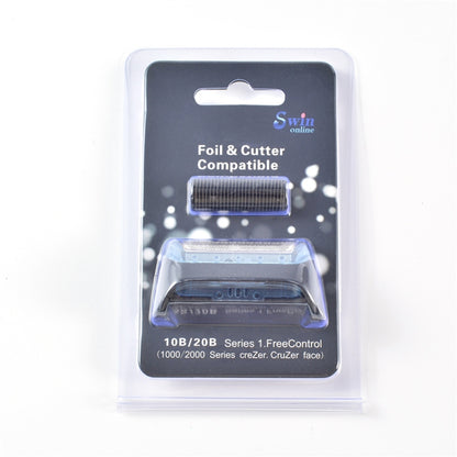 2 PCS Razor Blade Mesh Cutter Head For Brau(Blue) - Accessories by PMC Jewellery | Online Shopping South Africa | PMC Jewellery