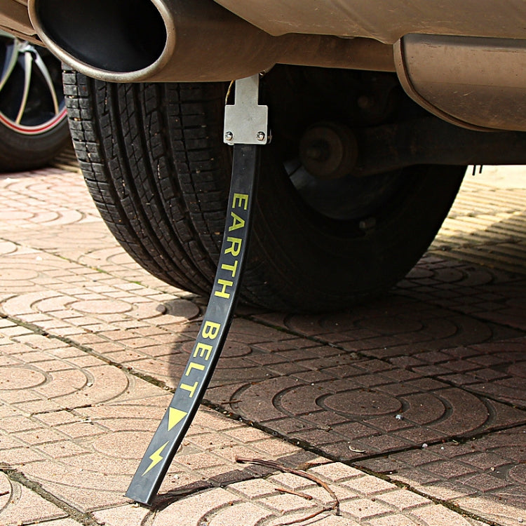 2 PCS P116 Car Electrostatic Belt Eliminator Hanging Grounding Chain Metal Rubber Static Eliminator, Specification: Cars(Black) - Static Belt by PMC TechLife | Online Shopping South Africa | PMC TechLife