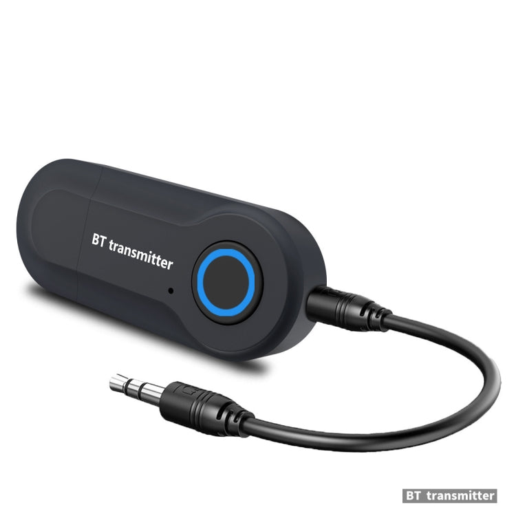 GT09S USB Bluetooth Transmitter 3.5mm Audio Adapter TV Computer Bluetooth Audio Transmitter - Audio Receiver Transmitter by PMC TechLife | Online Shopping South Africa | PMC TechLife