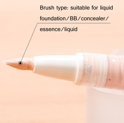 5 PCS Liquid Foundation Small Sample Refilling Pen Travel Portable Rotary Vacuum Refilling Bottle Specification： Brush Type / 5ml - Cosmetics bottle by PMC Jewellery | Online Shopping South Africa | PMC Jewellery