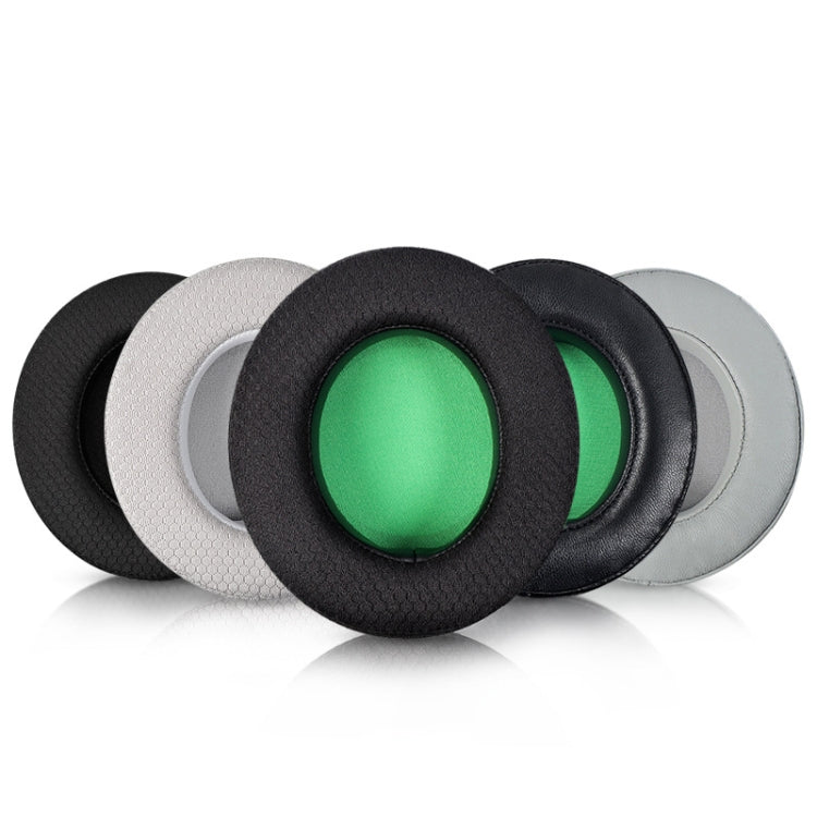 2 PCS Headset Sponge Case For Razer BlackShark V2/V2X/V2SE, Colour: Ellipse(Black Net Black Bottom) - Earmuff & Pad by PMC TechLife | Online Shopping South Africa | PMC TechLife