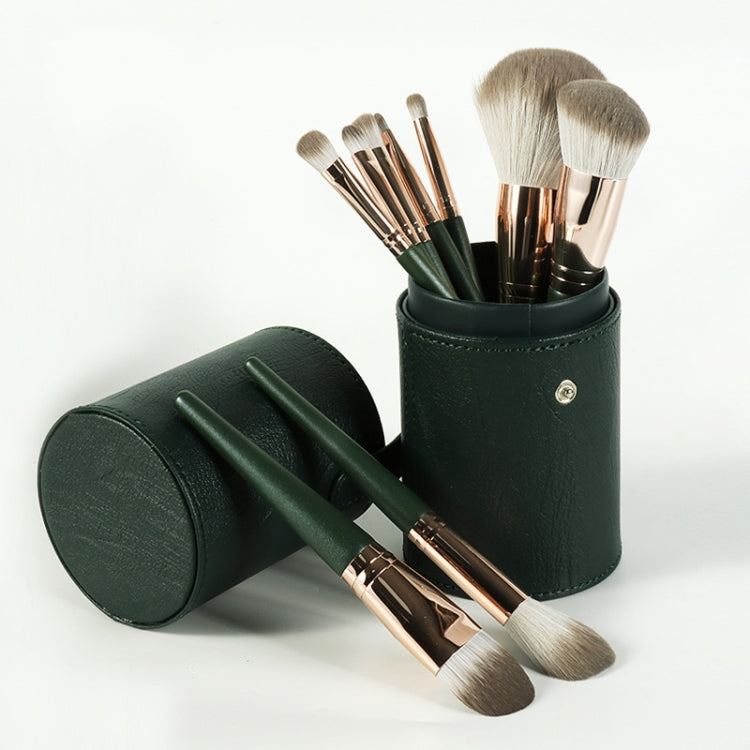 Soft Wooden Handle Makeup Brush Beauty Tools, Specification: With Brush Bucket - Makeup Brushes by PMC Jewellery | Online Shopping South Africa | PMC Jewellery