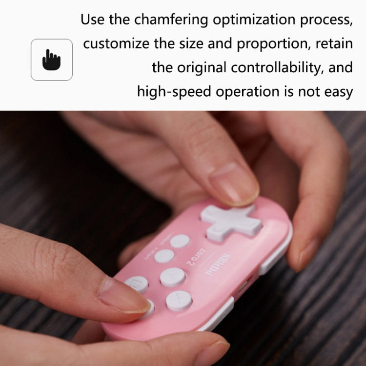 8Bitdo Zero2 Wireless Bluetooth Mini Handle For Switch / Windows / Android / MacOS / Steam / Respeberr(Blue Green) - free shipping - PMC TechLife - Order now!