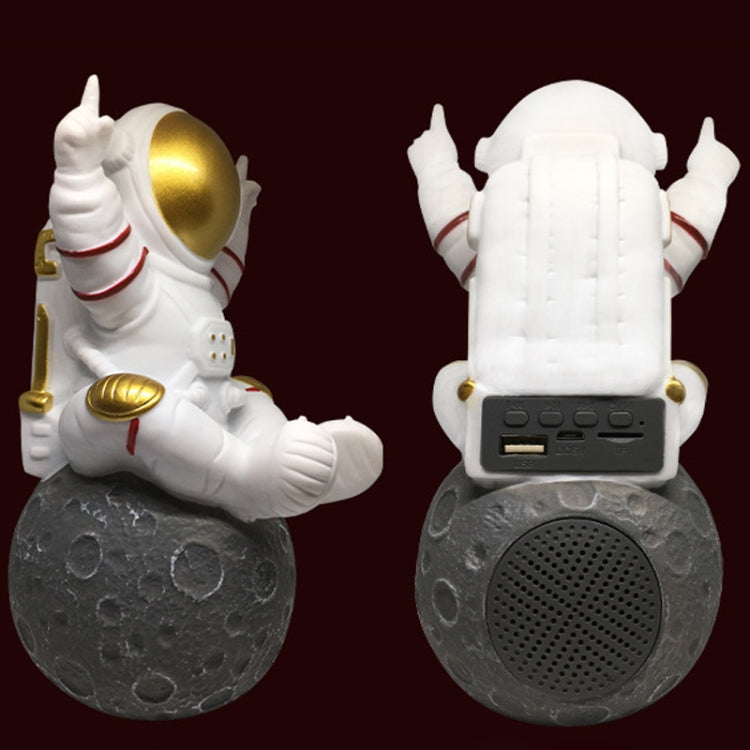 Wireless Bluetooth Small Speaker TWS Mini Portable Astronaut Audio(Gold) - Mini Speaker by PMC Jewellery | Online Shopping South Africa | PMC Jewellery