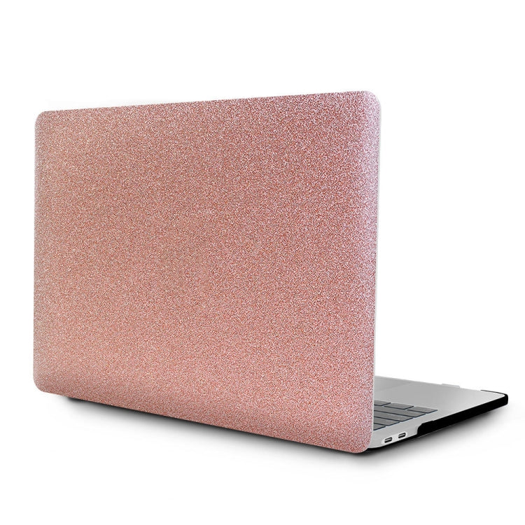 For MacBook Air 13 A1932 / A2179 / A2337 Plane PC Laptop Protective Case (Flash Rose Gold) - MacBook Air Cases by PMC Jewellery | Online Shopping South Africa | PMC Jewellery