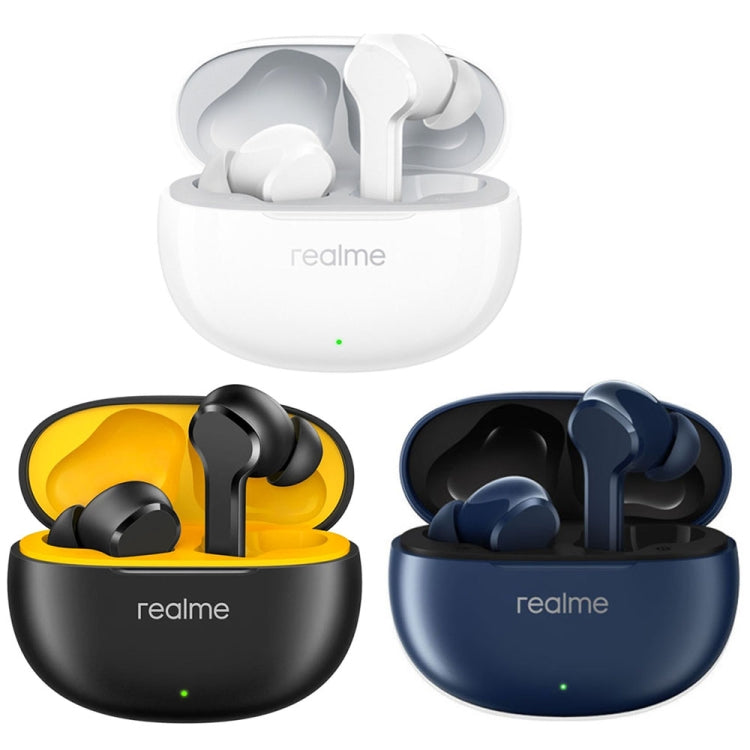Realme Buds T100 AI ENC Smart Call Noise Reduction Wireless In-Ear Bluetooth Earphones(White) - Bluetooth Earphone by Realme | Online Shopping South Africa | PMC Jewellery