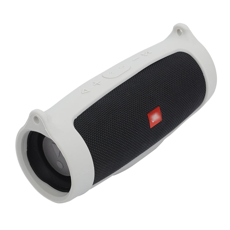 For JBL Charge 4 Bluetooth Speaker Portable Silicone Protective Cover with Shoulder Strap & Carabiner(Red) - Protective Case by PMC TechLife | Online Shopping South Africa | PMC TechLife