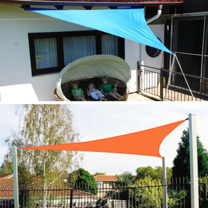 Triangle Outdoor Garden Sunshade Sail Waterproof Anti-UV Canopy, Size: 3m x 4m x 5m(Beige) - Tents & Accessories by PMC Jewellery | Online Shopping South Africa | PMC Jewellery