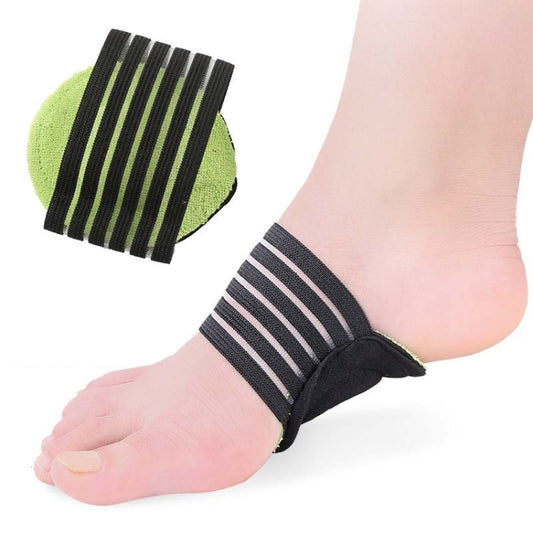 Plantar Fascia Heel Pad Arch Support Insole Heel Pain Relief And Shock Absorption Orthosis, Size: Free Size(Green Black) - Shoes Care by PMC Jewellery | Online Shopping South Africa | PMC Jewellery