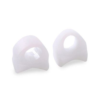 10 Pairs Great Toe Orthosis Separator Soft and Comfortable Toe Care Cover, Size: S(White) - Corrector by PMC Jewellery | Online Shopping South Africa | PMC Jewellery